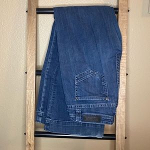 Rock&Roll High Rise Button Fly Trousers